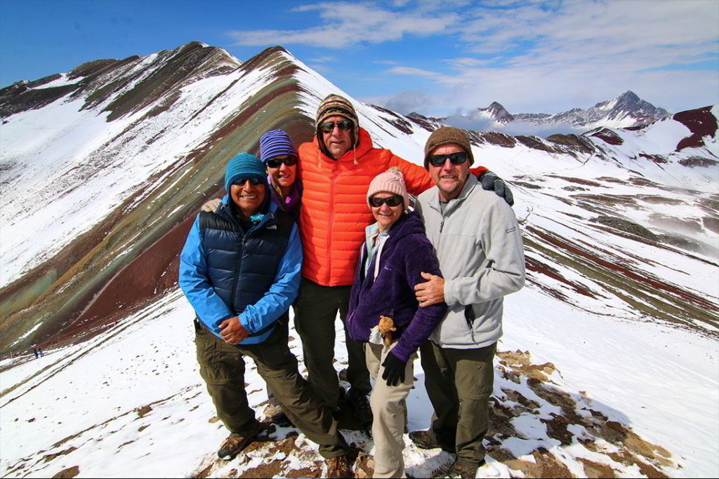 Rainbow Mountain trek, Rainbow Mountain hike