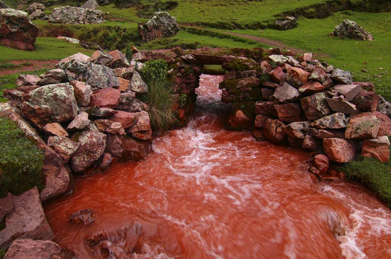 Red River in Cusco Peru