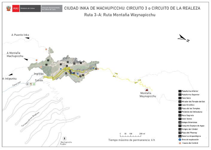 Route 3-A: Huayna Picchu Mountain Route , Machu Picchu travel