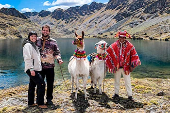 Lares Llama Trek Homestay Peru A Lares Llama Trek experience in the Peruvian Andes combining trekking, llamas, breathtaking mountain landscapes, and a meaningful homestay with a local Andean community.